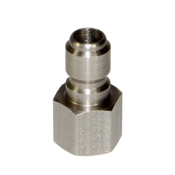 Bedford Precision 3/8 NPTf Quick Disconnect Plug , SS for Graco 801-568